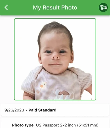 So machen Sie ein Babypassfoto mit Ihrem Telefon