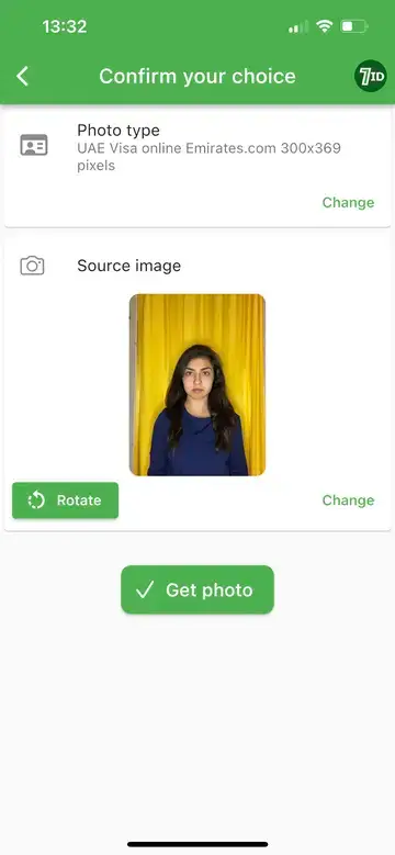 7ID: VAE Visa Photo Maker